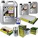 Produktbild QR-PARTS 69349010 Filter Set Inspektionspaket 7 Liter Motoröl Special Tec F 5W-30 MANN-FILTER Innenraumfilter Kraftstofffilter Luftfilter Ölfilter