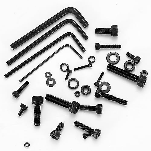Xhjzgctech 001 1680 Pcs M2 M3 M4 M5 Metric Hex Head Bolts And Nuts And Washers Set thumb #2