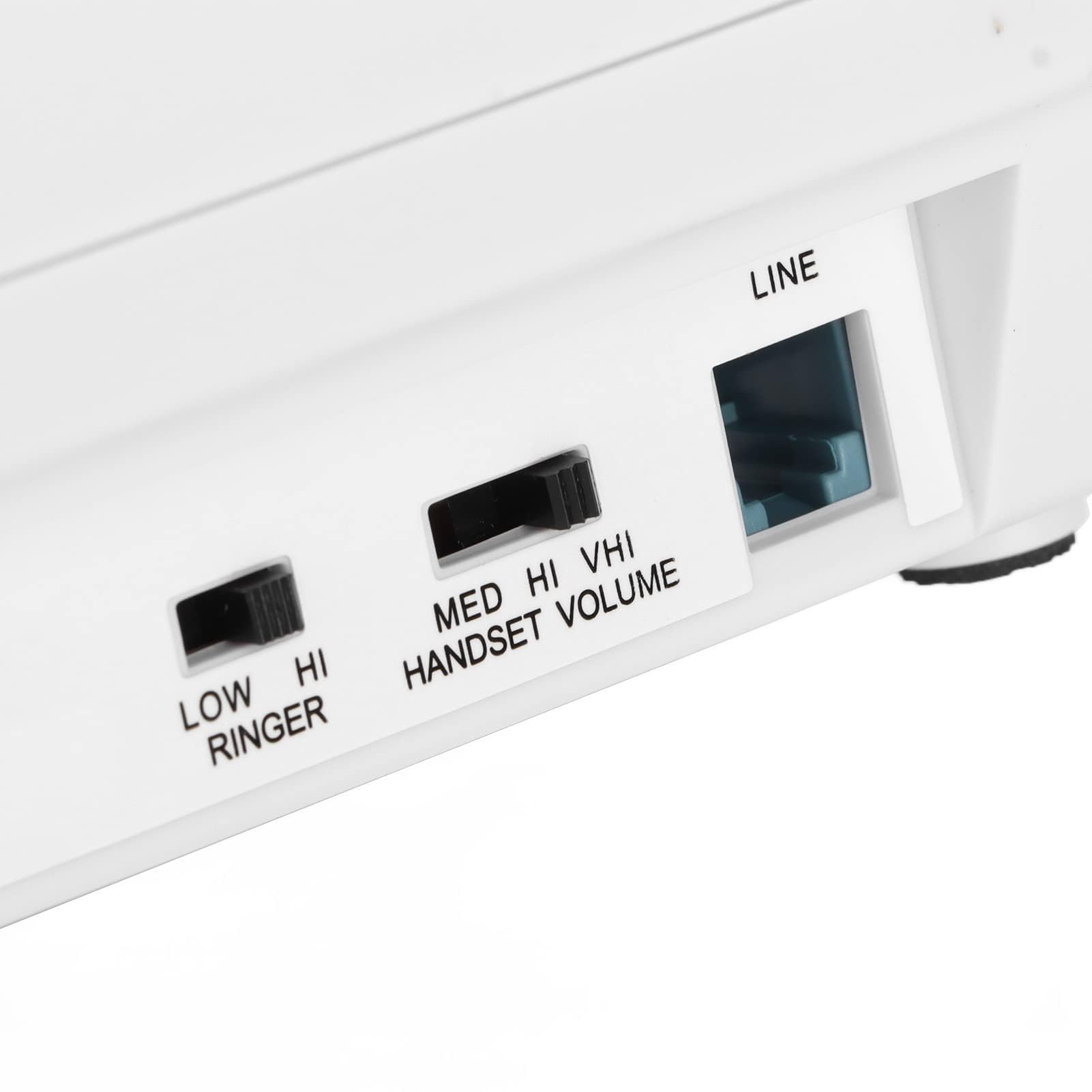Teléfono De Botón Grande, Teléfono Fijo De Botón Grande Con Cable Para Personas Mayores, Teléfonos Amplificados Para Personas Mayores Con Discapacidad Auditiva, Teléfono Estándar Con Cable Con Tonos D