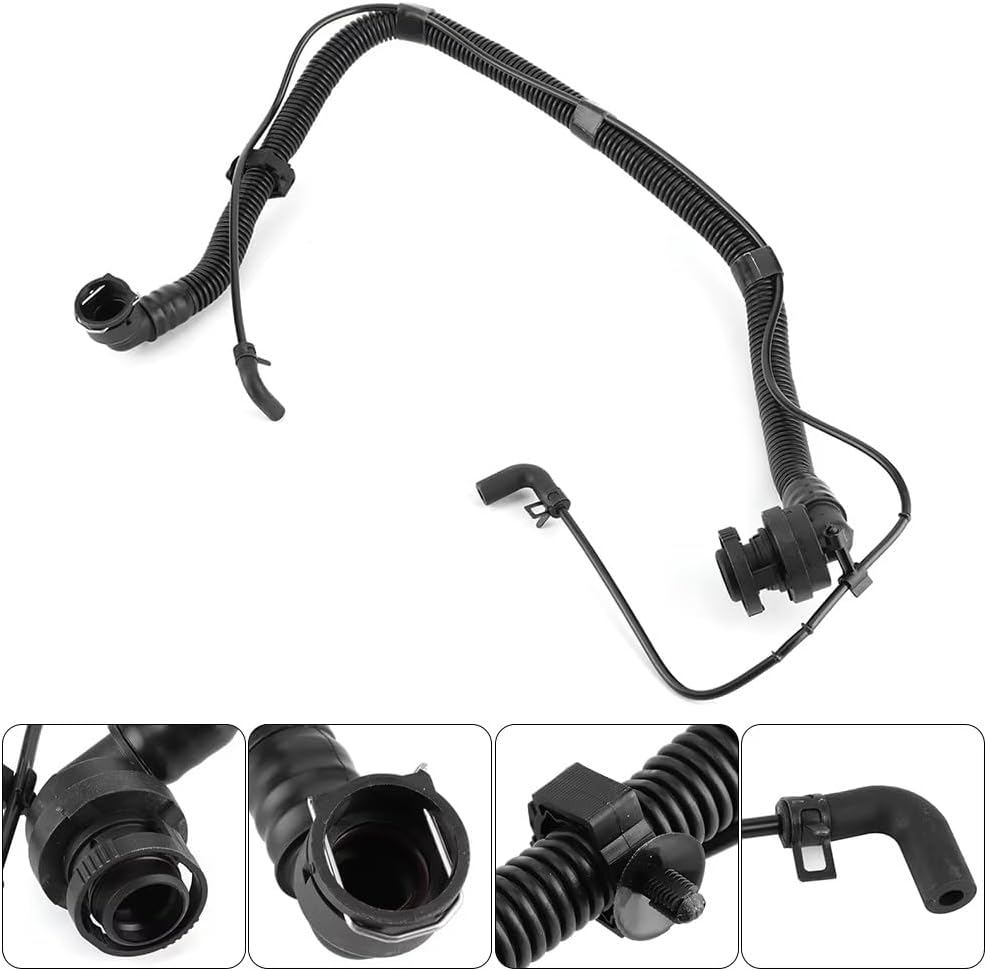 Crankcase Vent Tube Car Crankcase Breather Valve Vent Hose Pipe Compatible with Chevy for Cruze 25193343