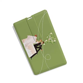 100yellow Pendrive, 16Gb Printed Pendrive | Credit Card Shape Pen Drive