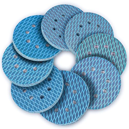 STEBRUAM Dischi Abrasivi 125mm per Levigatrice Orbitale