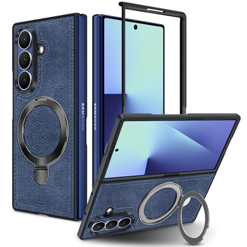 Étui pour Samsung Galaxy Z Fold 7 idéal pour regarder des vidéos avec son anneau de support