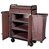García-Vinyl Pou 128.23 Wagen mit Türen mit 2 Taschen 144 x 50 x 114 cm, 1 Stück, braun