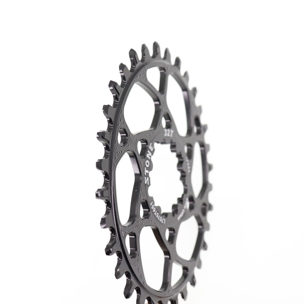 SHUNMIN Platos para Bicicletas Plato Ovalado BB30 0 mm Offset 30T 32 34 36 40 42T Rueda de Cadena de Montaje Directo de Bicicleta Platos para Bicicletas(30t)