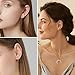 LOLIAS 𝟗𝟎𝐏𝐚𝐢𝐫𝐬 Stud Earrings Set for Women-Dainty Earrings Pack for Sensitive Ears-Hypoallergenic Earrings Stack Silver Flower Butterfly CZ Hoop Dangle Earrings Jewelry