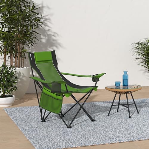 Silla Plegable de Camping Kijaro Sling con Portavasos Integrado y Organizador Lateral miniatura 2