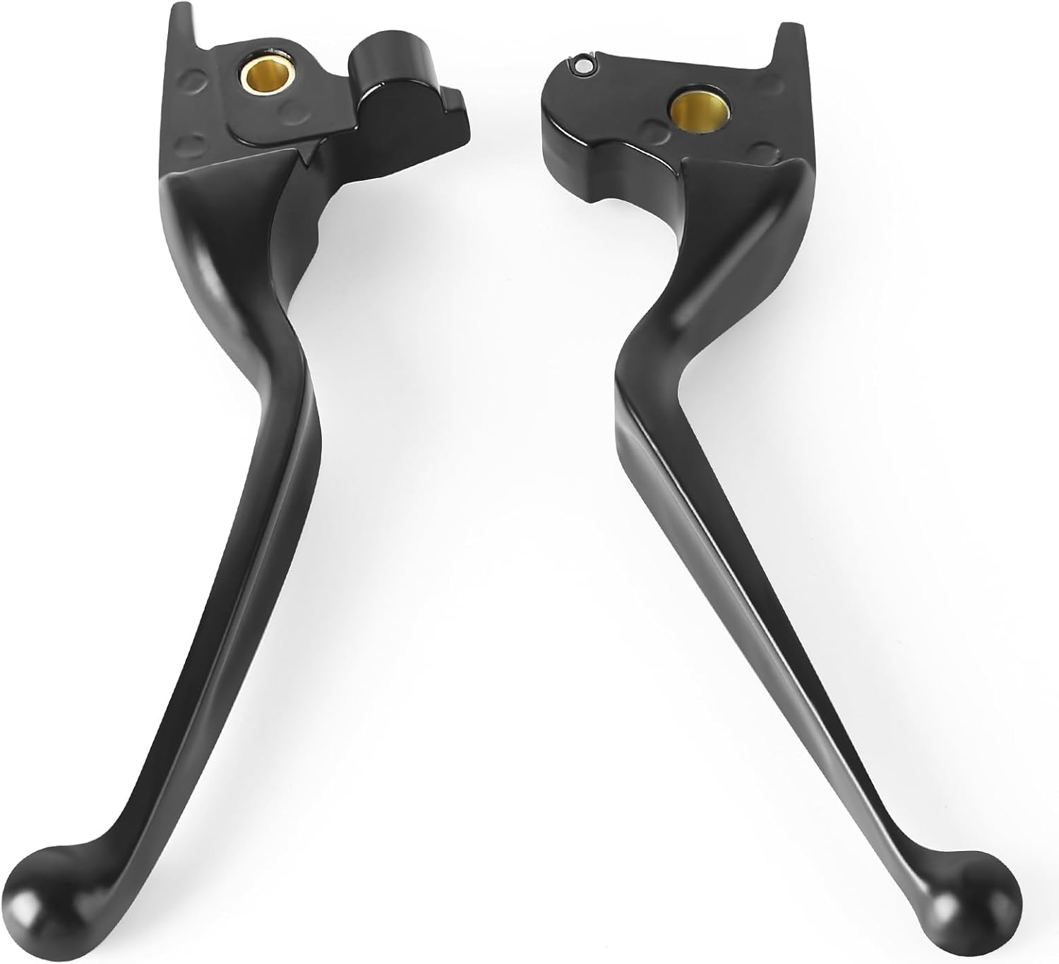 Black Brake and Clutch Lever Hand Levers Compatible with Harley Touring Street Glide Electra Glide 2014-2016 Road Glide 2015-2016 FLHRSE CVO Road King 2014