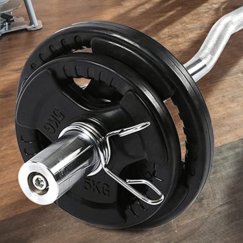 Micozy 2-Inch Rubber Coated Olympic Weight Plates Set For Strength Training, Weightlifting And Bodybuilding, 2Pcs 11Lb Bumper Weight Plates For Barbell, Type-1 #TOP6