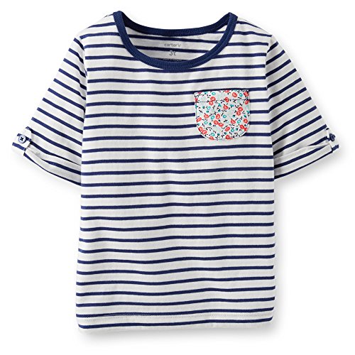 Tee-shirt bleu Carter's bébé fille pour des instants de douceur