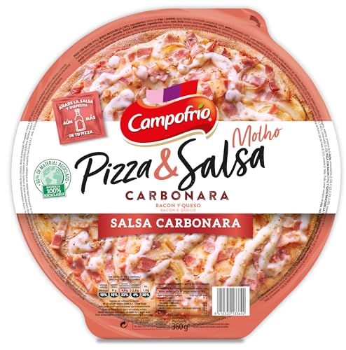 Campofrío - Pizza y Salsa Carbonara, 360g