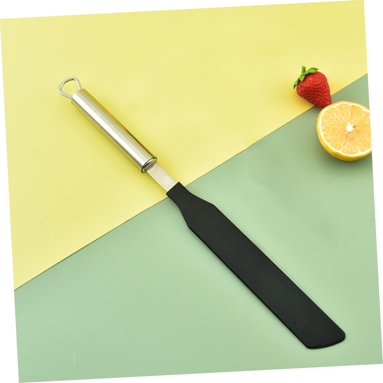 MAGICLULU 3 Juegos Espátula De Crema Espátula De Fondant Para Crepes Sartén Expander Esparcidor De Crepes Palo Esparcidor De e Palo De e Tortita Decoración No Nylon Silver