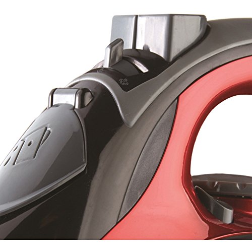 Brentwood Steam Iron With Retractable Cord, Non-Stick, Red #TOP3