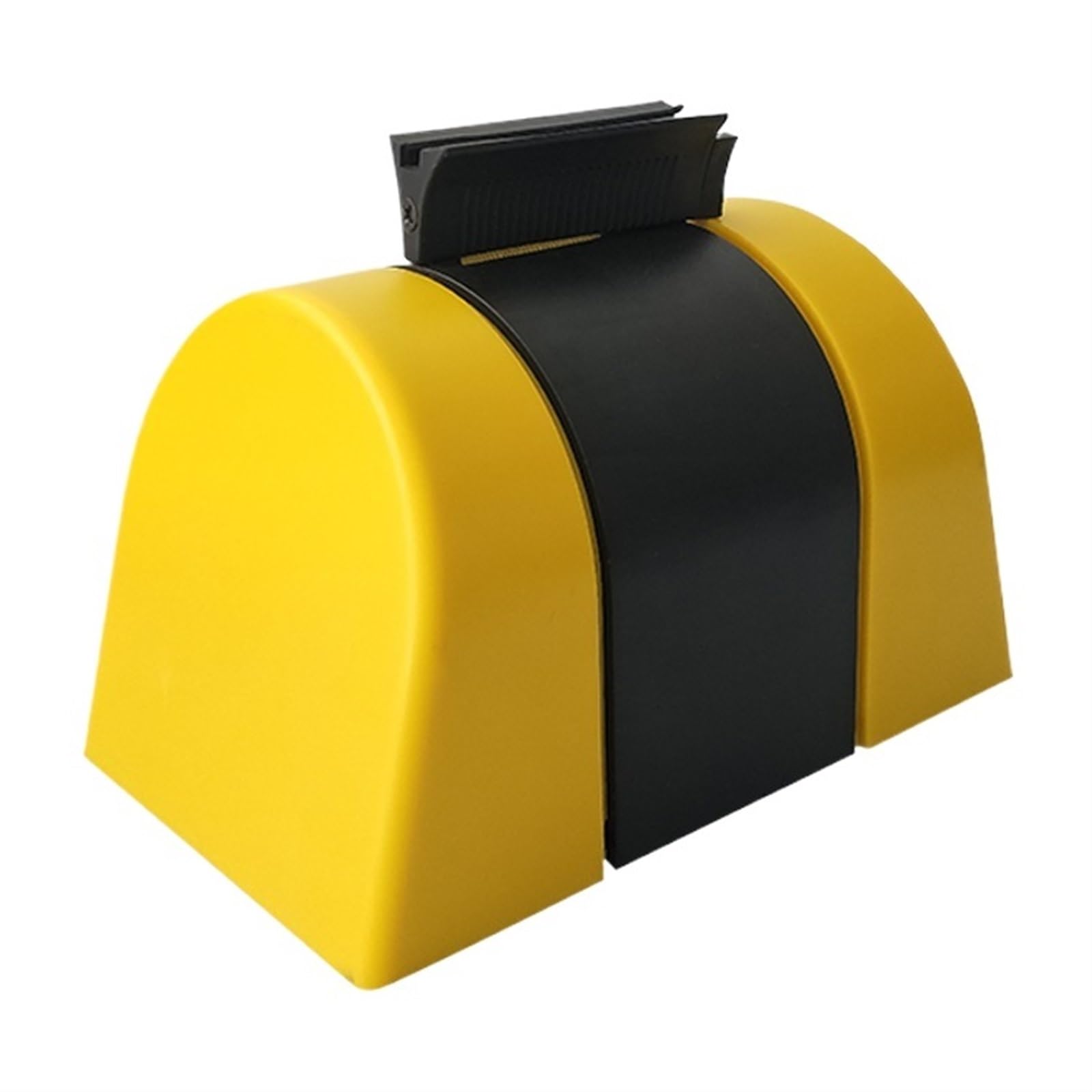 Cinta Balizamiento Montado En Pared Barrera de cinta retráctil montaje en pared fija con caja ABS y cinturón precaución a rayas for barrera control multitudes zonas separadas para Aeropuertos(10m)