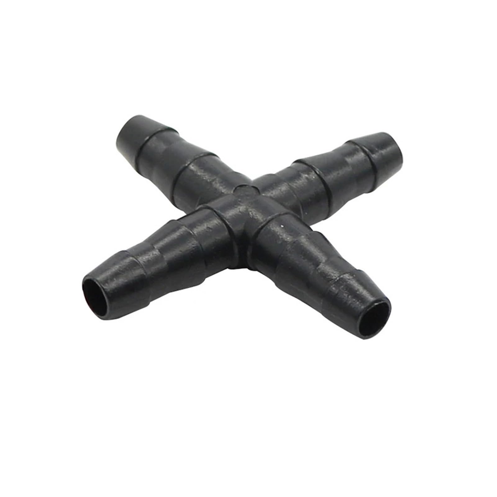 Quality Connettore a 4 Vie con Raccordo Incrociato Tubo da 1/4 di Pollice Adatto for l'irrigazione del Giardino Attacco rapido 300 Pezzi Durable