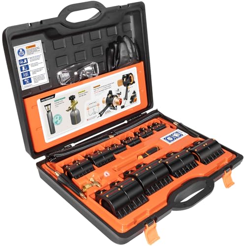 Image of CST2 General Pipe Freeze Kit, Tube Wire Plumbing Pipe Freezing Tool, Freezes Pipes From 1 /8 Inch to 2 Inch, Water Line Repair Tools