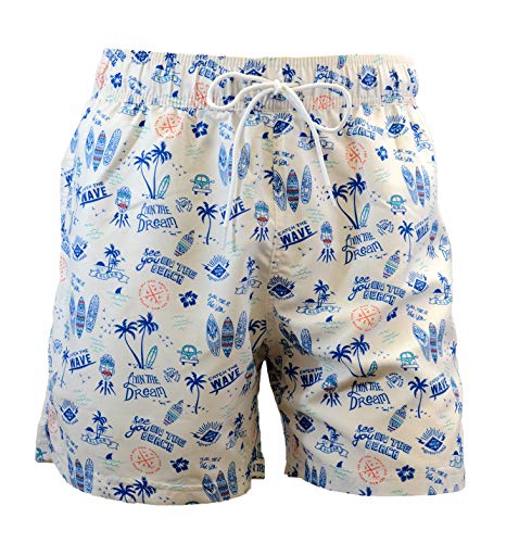 Adoretex Men's Printed Swim Shorts Boardshorts with Mesh Lining2