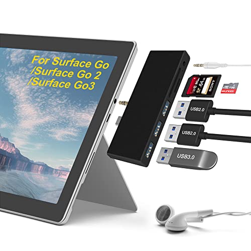 【Garanzia di soddisfazione al 100%】Tutte le parti sono rigorosamente controllate e la qualità è assicurata! Compatibilità, plug and play, nessun driver richiesto. Il bordo smussato si abbina perfettamente a Surface GO/GO 2/Go 3. Sono sempre inclusi 30 giorni di rimborso e 24 mesi di garanzia sul prodotto, non devi preoccuparti di resi o rimborsi