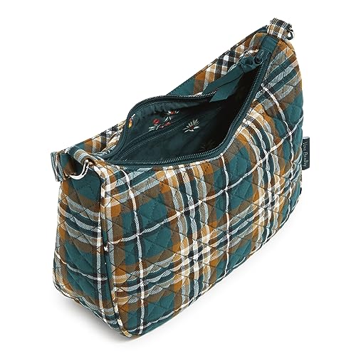 Image of Vera Bradley Women's Cotton Frannie Crescent Crossbody Purse