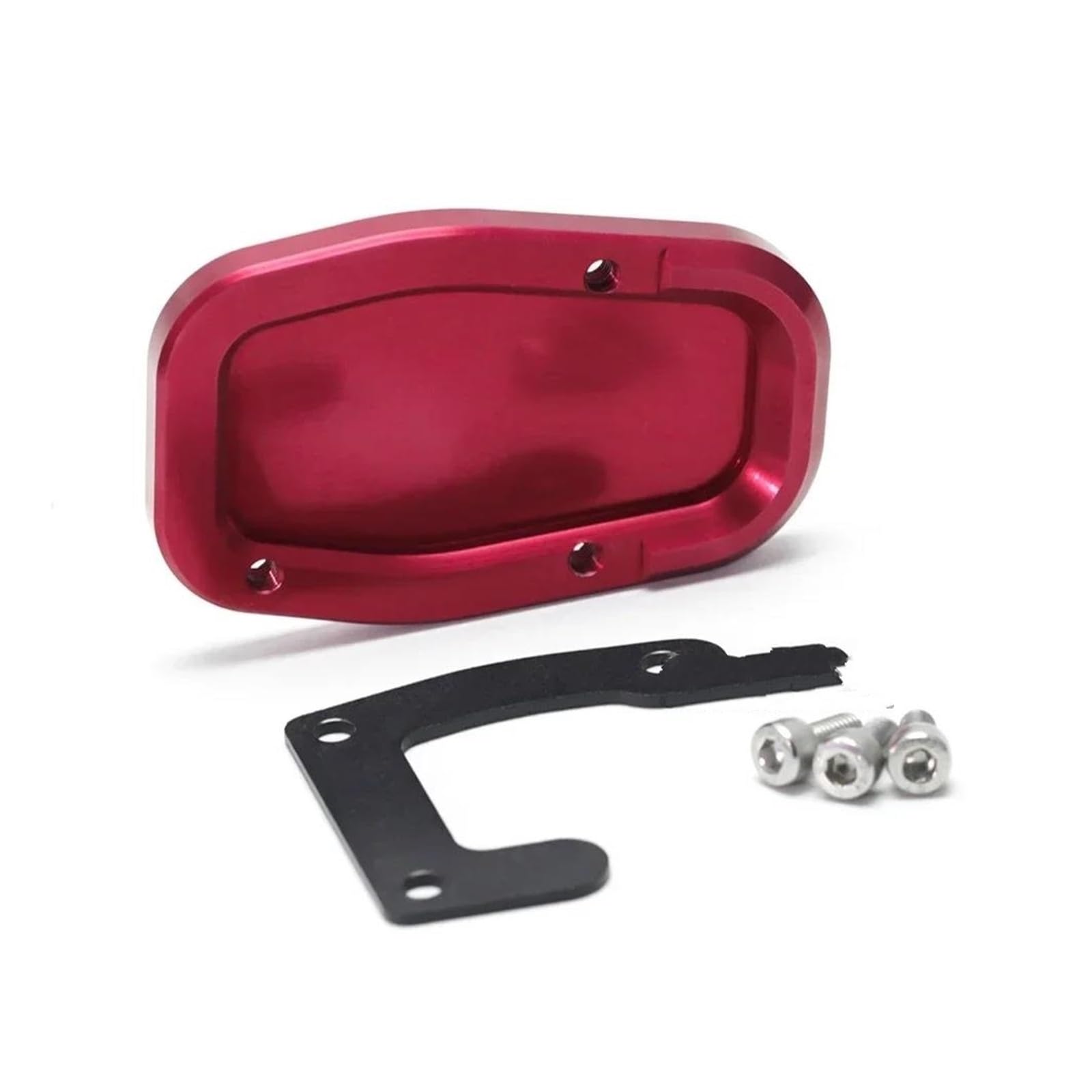 Podkładka wspierająca motocykl Podpórka Motocyklowa Powiększalnik Podnóżek Pad Dla DUCATI Monster 937 950 821 797 1200 SuperSport 939 Podkładka rozszerzająca(Red)