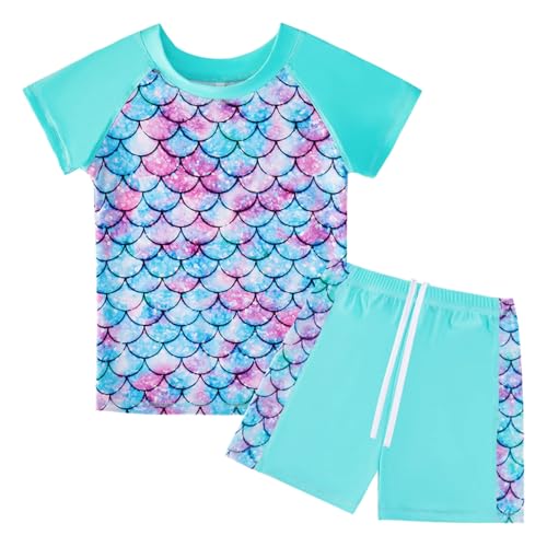 Maillot de bain 3 pièces fille contre les irritations du sable et du soleil