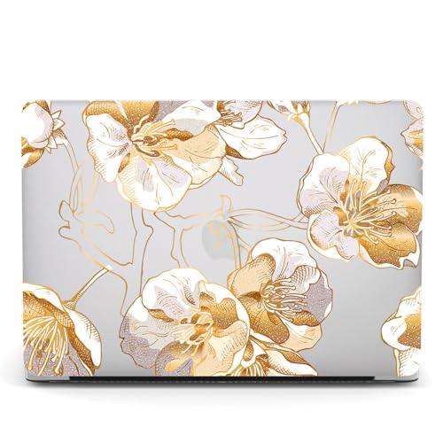 Funda MacBook Air 15 M2 A2941 con protector de teclado diseño de girasol JZ 4