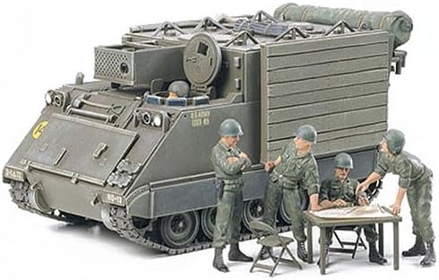 #35071 Tamiya U.S. Armoured Command Post Car M577 1/35 Scale Plastic Model Kit,Needs Assembly