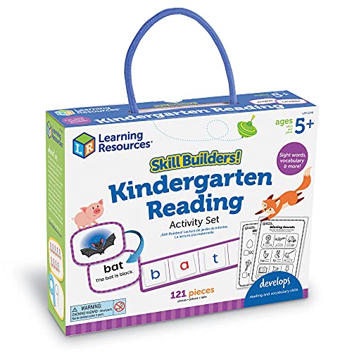 Learning Resources Skill Builders! Kindergarten Reading Activity Set