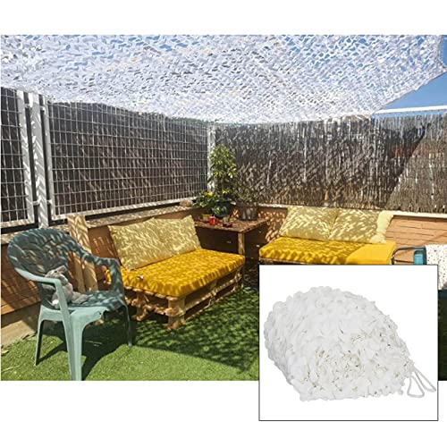 Da0pxer Red De Camuflaje, Malla De Camuflaje Caza Militar, Red De Sombra Exteriores, para Protección Solar De Patio, Decoración De Jardín, Red De Camuflaje Reforzada 2x3/4x6/5x8m,7x9m(26.2 * 29.5ft) Cover