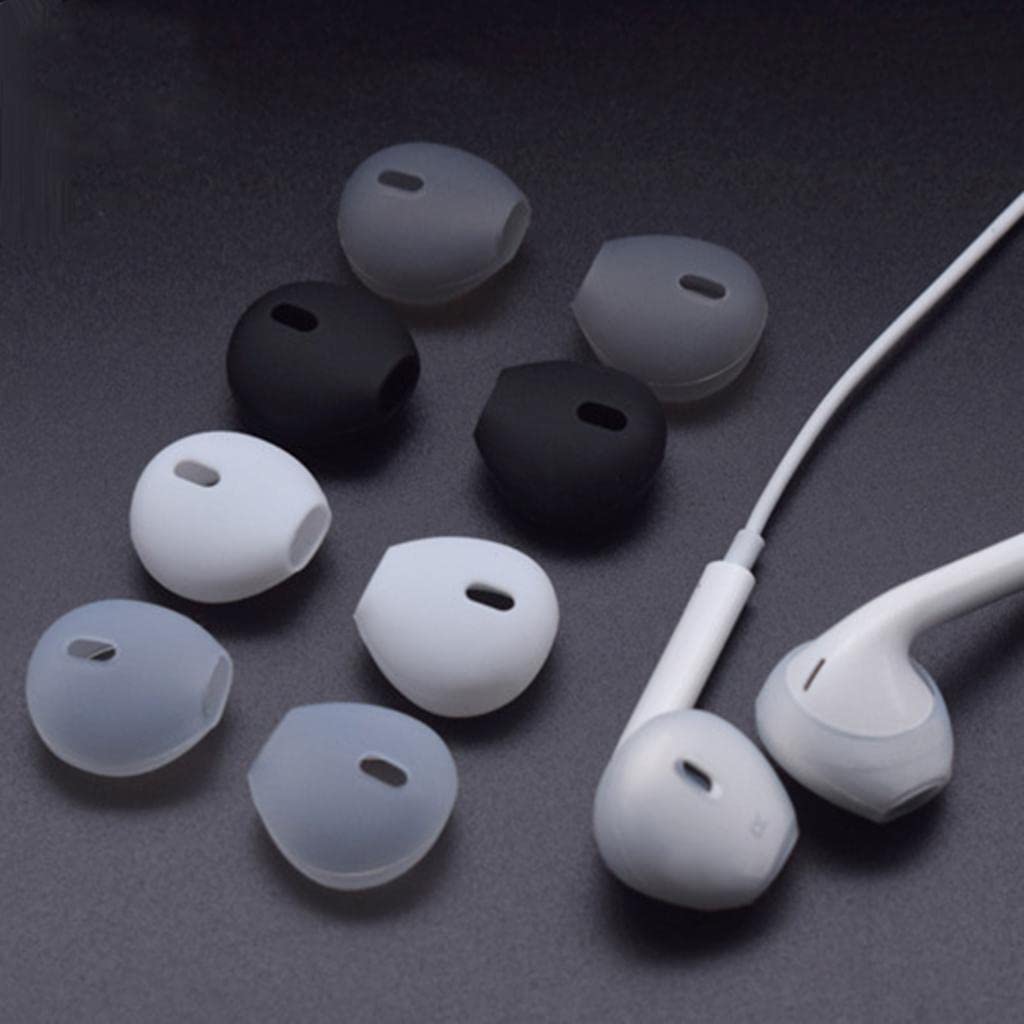 STYLEHEAVEN 4 Pairs Soft Silicone Earbuds Eartips Caps Compatible for Airpods Clear-picture-17