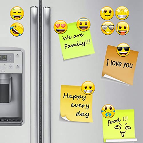 Imanes emoji decorativos redondos pack 28 unidades miniatura 5