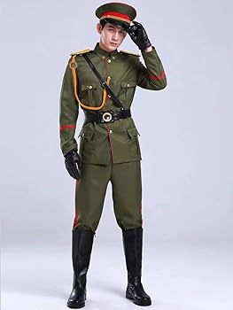 Amazon.co.jp: [NACZHLOVELL] 軍服 軍官 コスプレ衣装 メンズ