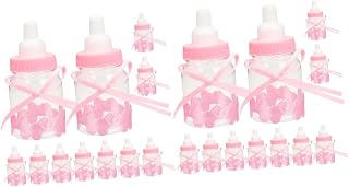 Totority 24 Peças Garrafa De Leite Caixa De Doces Presentes Para Bebês Mamadeiras Para Bebês Mamadeiras De Amamentação Para Bebês Lembrancinhas De Chá De Bebê Lembrancinhas De Chá De Bebê