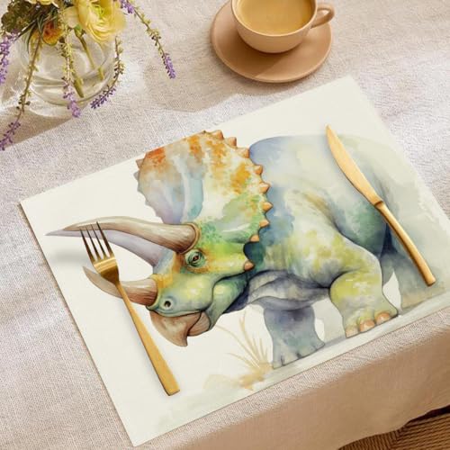Set de table lavable en machine pour stopper les taches sur la nappe - 2