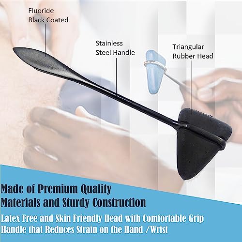 Heavy Duty Reusable Penlight + All Black Tactical Percussion Taylor Hammer (A2ZSCILAB) (Rose Gold Penlight + Hammer)