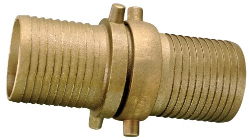 Kuriyama BB200 Brass Coupling Set NPSH, 2", 75 PSI