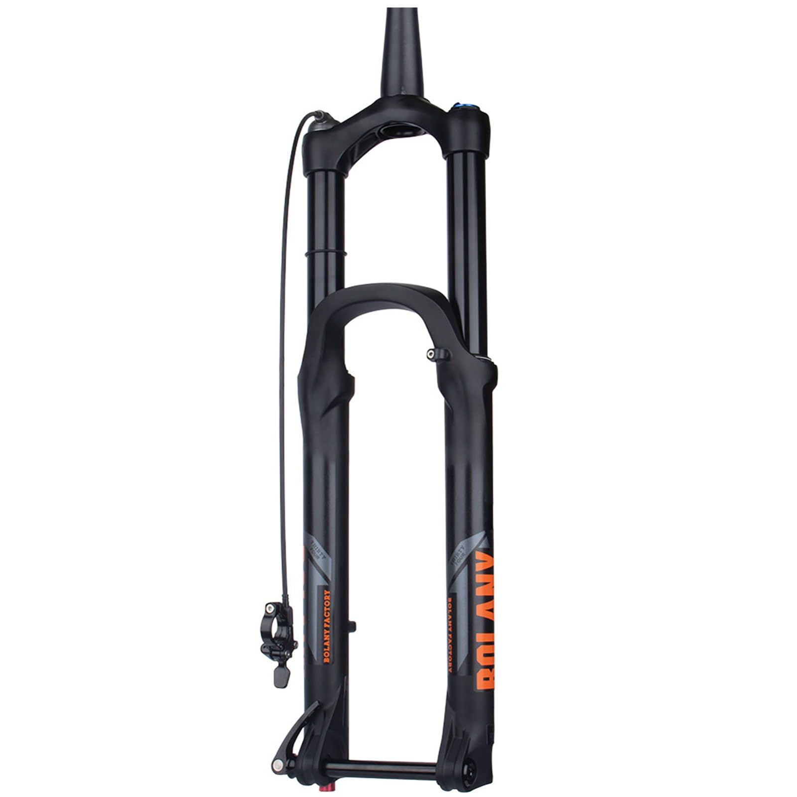 WIQUYBML 27.5/29 Inch Mountain Bike Front Fork, Spinal Canal Wire Control, Rebound Adjustment, Air Suspension Magnesium Alloy Shock Absorber Fork B,27.5inch