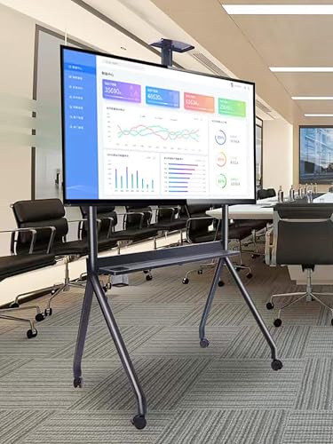 Soporte móvil ajustable para pizarras 55"-86" miniatura 4