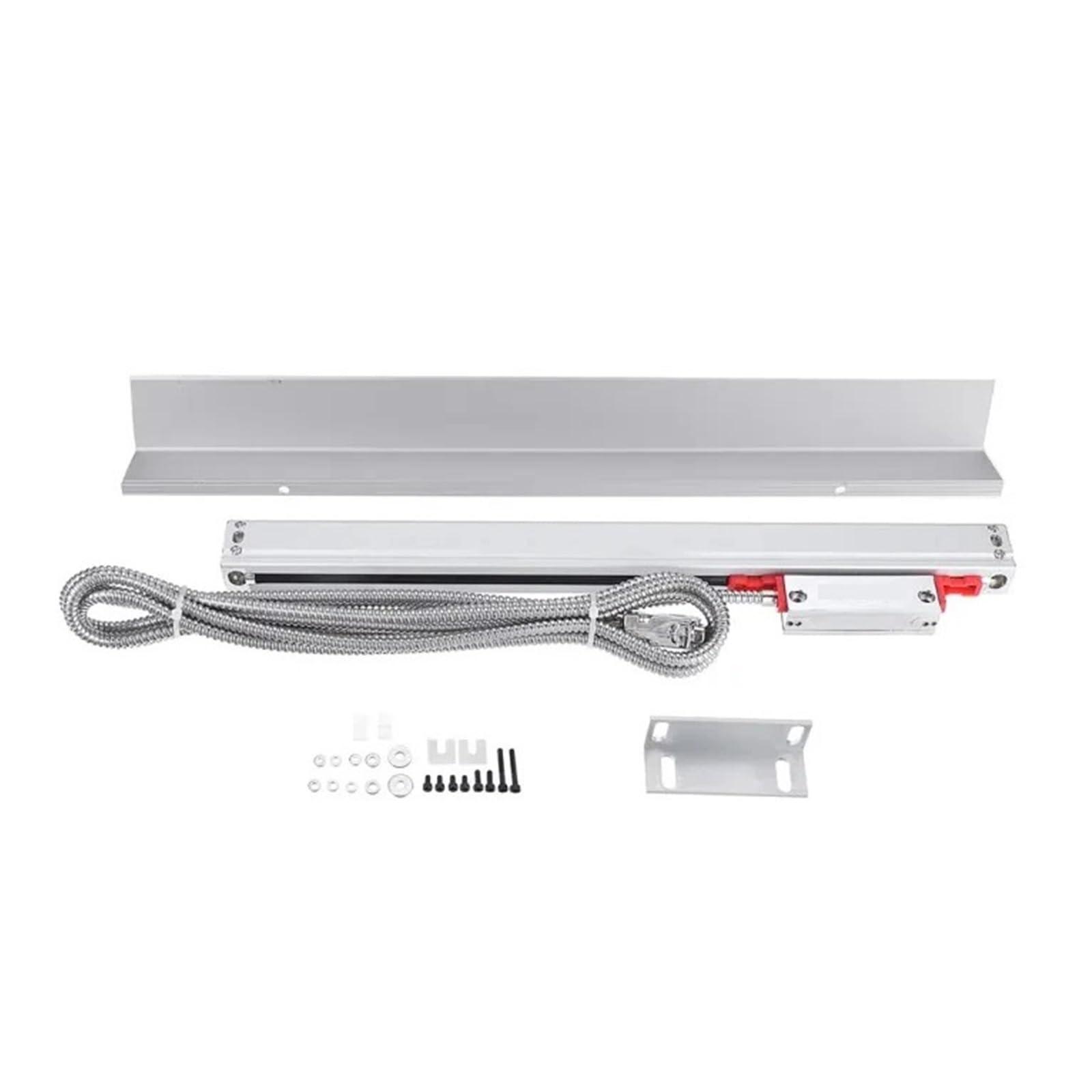 JJHQOKYNA Linear Encoder 0.005mm Optical Grating Ruler Sensor 5UM for Lathe Milling Machine TTL 120mm~ 520mm KA300(KA-300-170mm)