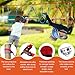 Ninja Warrior Obstacle Course for Kids，60ft Ninja Slackline-with 8 Pcs Accessories,Tree Protector & Carry Bag Ninja Course for Kids Outside-Backyard Zip Line for Kids