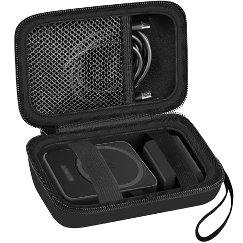 Case for Anker MagGo 3-in-1 Charging Station, MagSafe Wireless Charger Stand, Foldable Magnetic Charging Station Storage Holder Bag for Apple Watch USB-C Charger Cable and Adapter, Black-Box Only