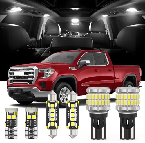 Kit LED interior 11 piezas para GMC Sierra Chevy Silverado