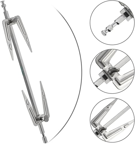 Miniatura 9 de SHERCHPRY Tenedor de freidora de aire de acero inoxidable, tenedor de freidora de aire, tenedor de pollo asado, accesorios de freidora de aire,
