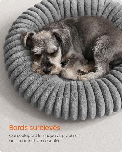 Coussin pour chien moelleux lavable Feandrea gris tourterelle - 5