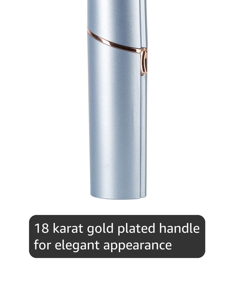 Finishing Touch Flawless Women's Painless Hair Remover, Parisian Blue, 1 Count