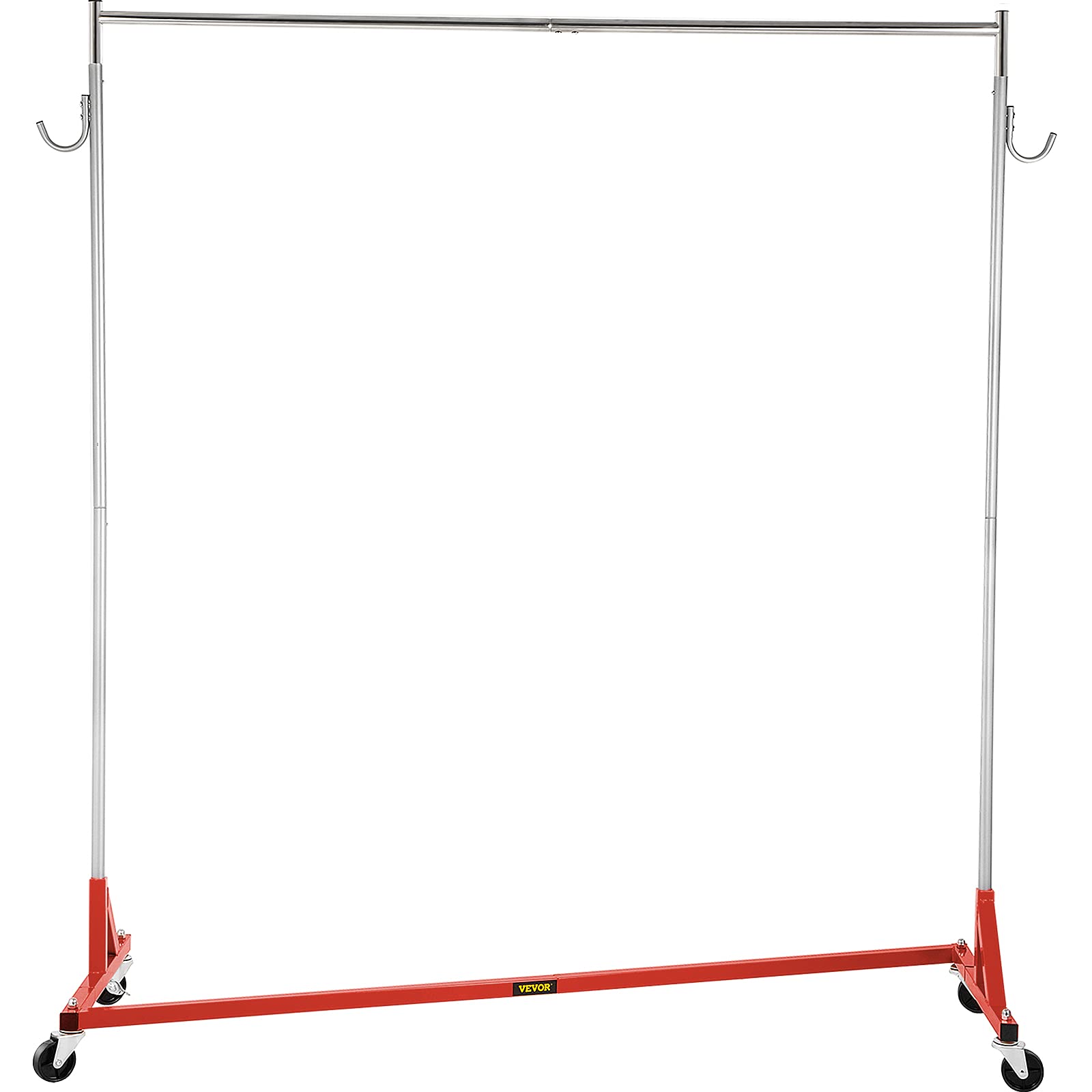 VEVOR Z Rack, Industrial Grade Z Base Garment Rack, Height Adjustable