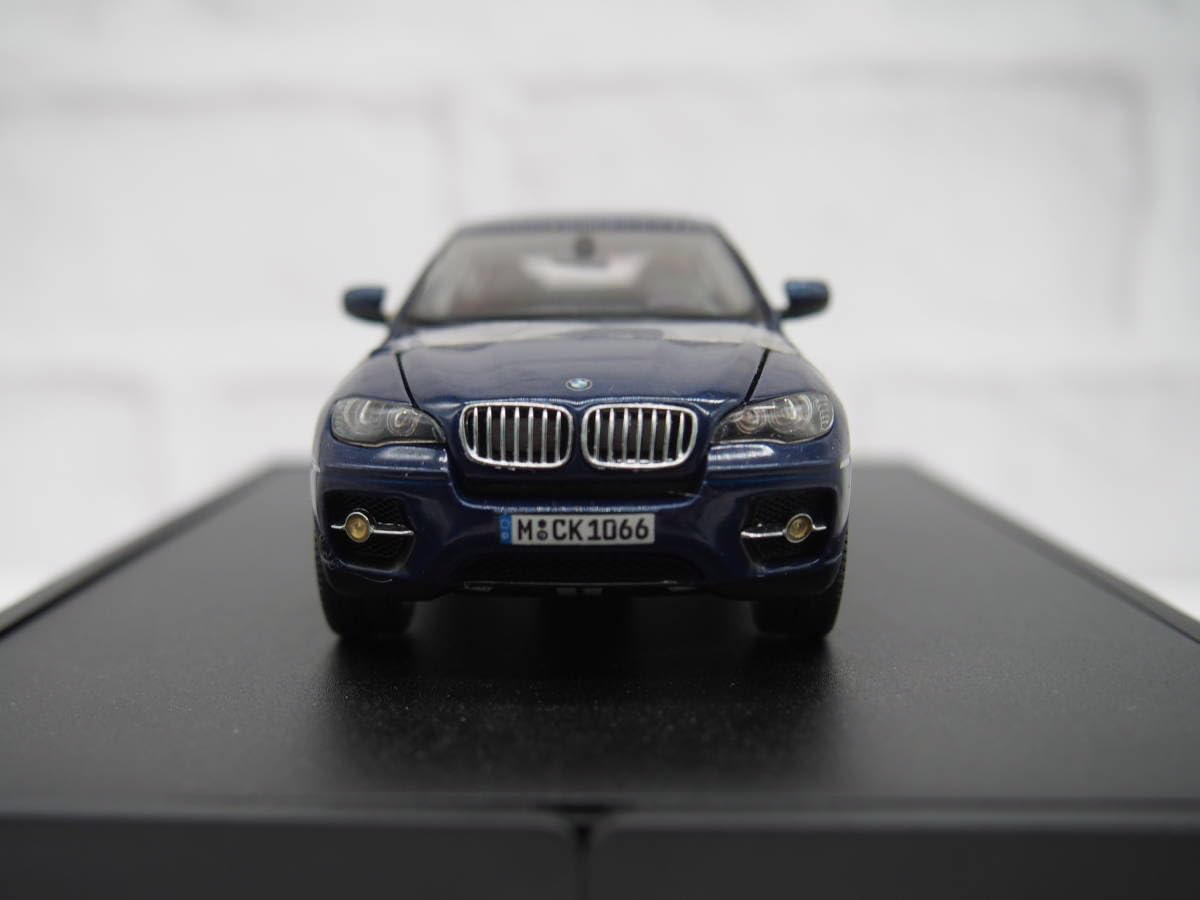 Amazon | ミニカー 1/43 BMW X6 xDrive 50i ブルー 青