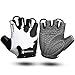 Guantes de Ciclismo Medio Dedo Unisex Guantes de Bicicleta sin Dedos con Relleno Antideslizante para MTB, Ciclismo de Carretera, Gimnasio, Crossfit y Levantamiento de Pesas XL