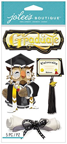 Jolees Boutique-Adesivi tridimensionali, Motivo: Laurea