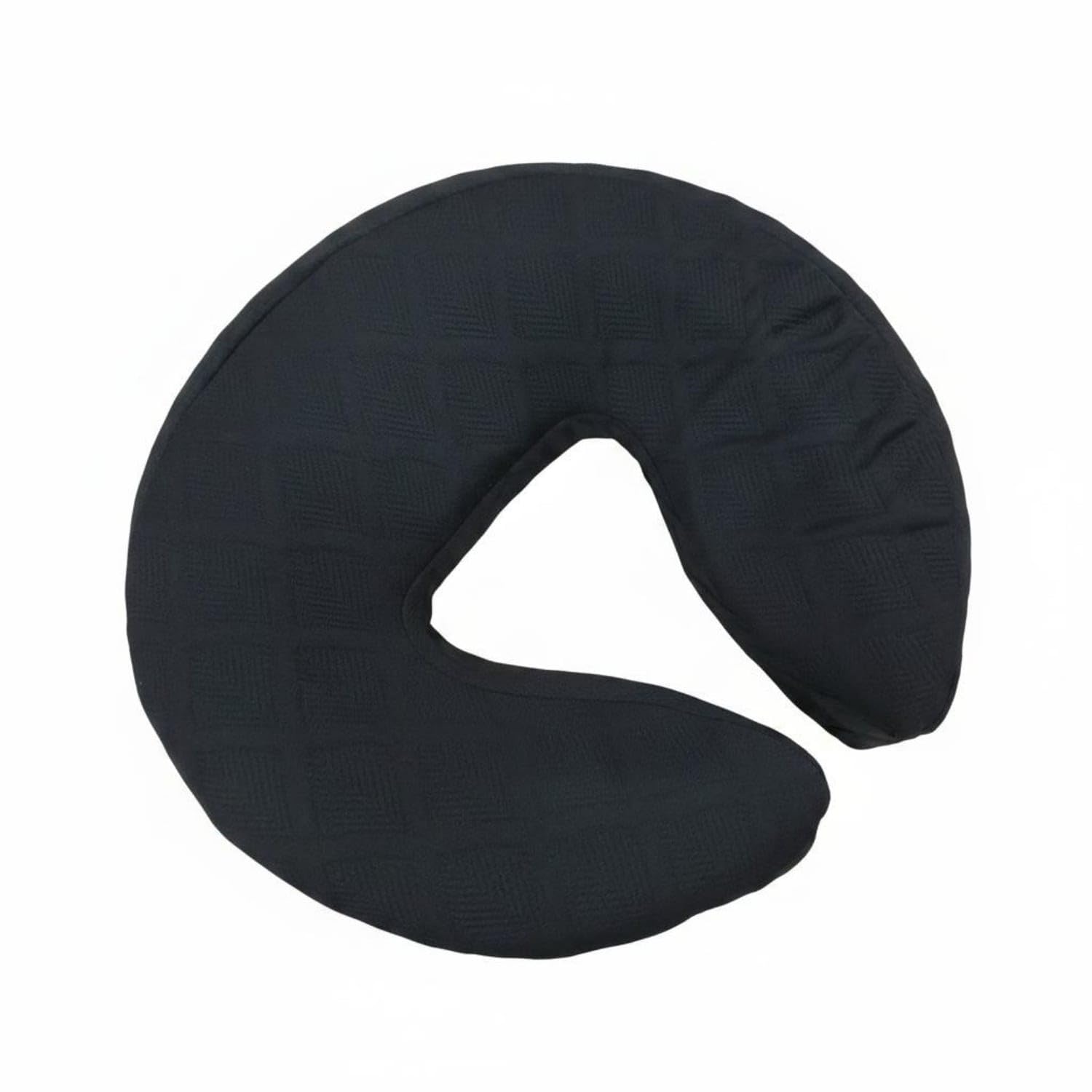 UJEAVETTE Suspended Design Prone Face Cradle Foldable Massage Headrest Portable Folding Face Support Stand for Post-Op Patients, Beauty Salon Clients, Bedside, Black-image-25